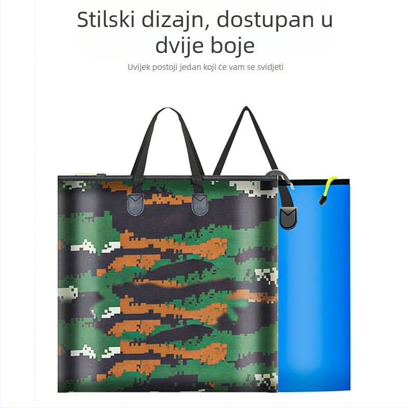 Torba za zaštitu ribe – Višefunkcionalna vodootporna torba za pohranu ribolovne opreme, sklopiva i lagana za nošenje