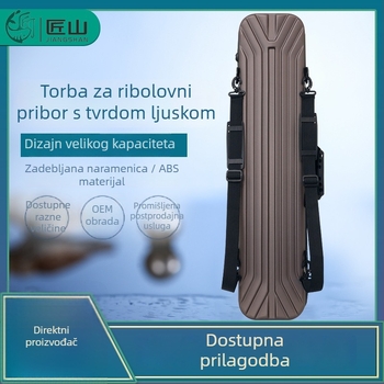 Carpenter Mountain Vodootporna tvrda torba za ribolovnu palicu, 130 cm, torba velike kapacitete