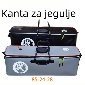 Prošireni EVA kanta za ribe, 85 cm – velika kutija za uzgoj riba i torba za ribolovnu opremu