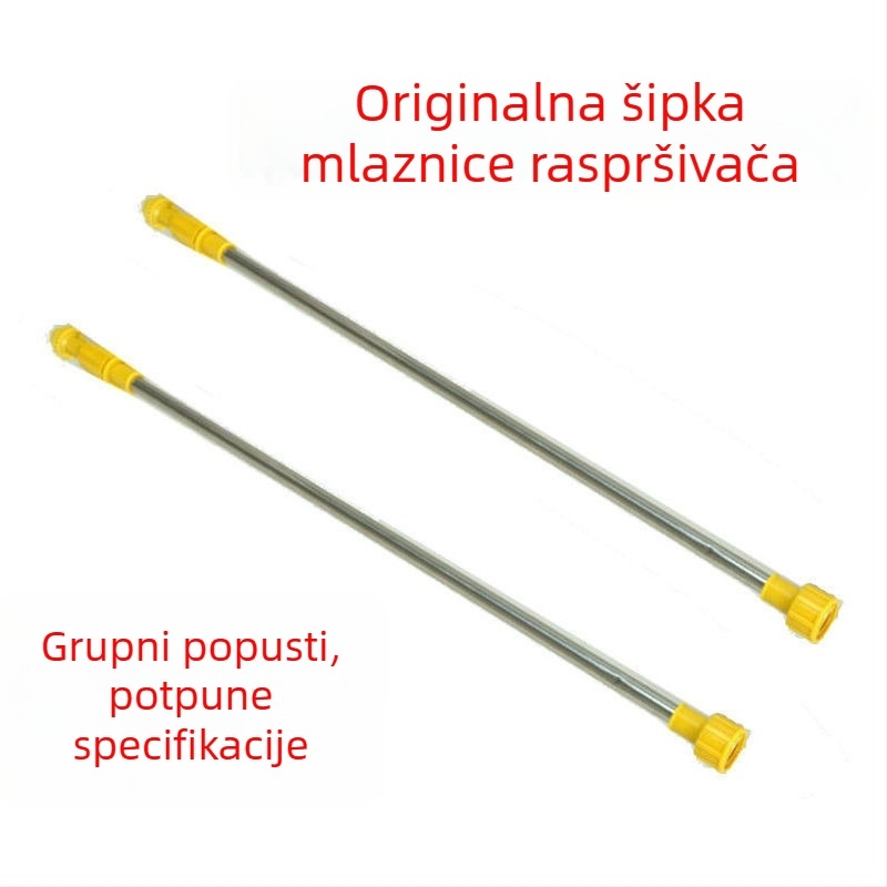 Nehrđajući čelični ram za poljoprivredne prskalice s teleskopskim izvučnim produženjem