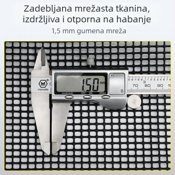 Plutajuća najlonska torba za ribolov mrežu, pogodna za ribolov s mamcima, morski i stijeni ribolov, premazana gumom, brzo suši, prijenosna