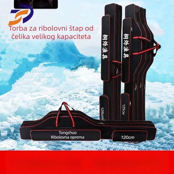 Tung Shuo vodootporna torba za štapove za ribolov, 70 cm–1.3 m, višeslojna torba za opremu za ribolov