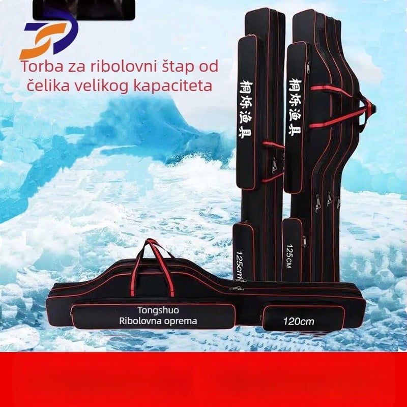 Tung Shuo vodootporna torba za štapove za ribolov, 70 cm–1.3 m, višeslojna torba za opremu za ribolov