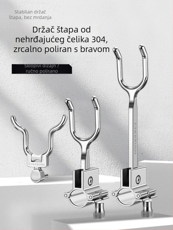 Držač štapa od 304 nehrđajućeg čelika za velike ribe, stražnje vješanje