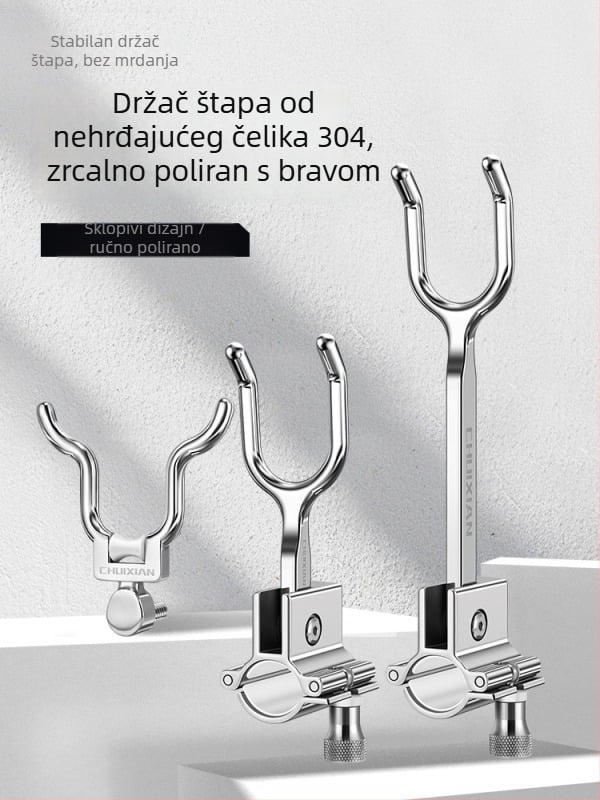 Držač štapa od 304 nehrđajućeg čelika za velike ribe, stražnje vješanje