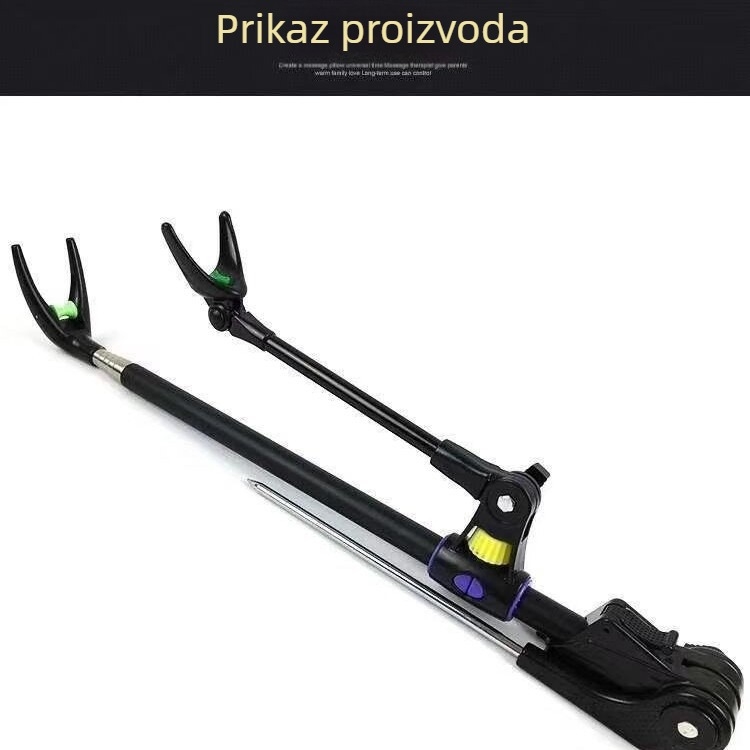 Nehrđajući čelični držač za štapove s postoljem za tlo, kutijom i stolicom