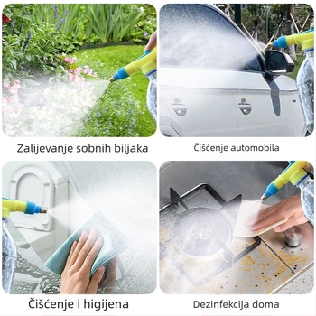 Raspršivač od nehrđajućeg čelika za bočicu s napitkom, kompaktni kućni vrtni raspršivač s push-pull reciprocirajućom akcijom