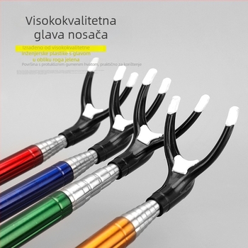 Boyang AX serija držač za štapove od nehrđajućeg čelika s protukretanjem i utorom – dvostruka funkcija: ribolovna stolica i kutija za opremu