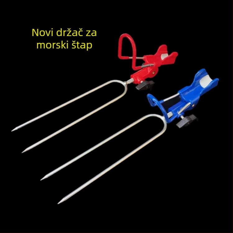 Dvofunkcijski držač za štapove s prilagodljivim položajem
