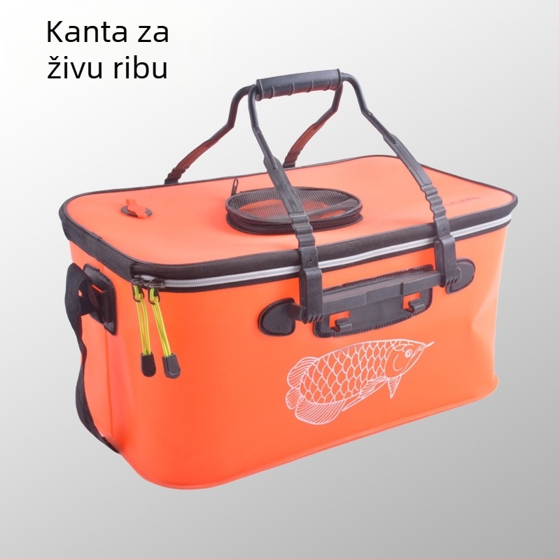 Sklopiva EVA kanta za žive ribe, višenamjenski ribolovni kbelj