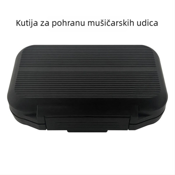 Vodootporna plastična kutija za pohranu muhačkih udica, dvostrana, prijenosna kutija za ribolov
