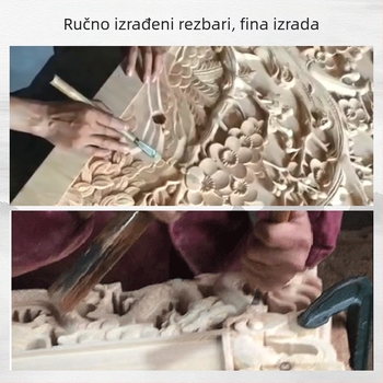 Dongyang kineskog stila – antikni ukras za strop i nadvratnik vrata, ručno rezbareni motivi za vrtni hram