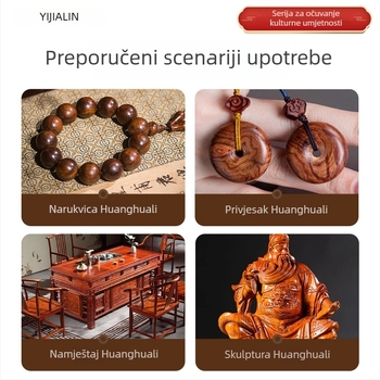 Održavanje Huanghuali narukvica uljem, maslinovo ulje za drvene rezbarije korijena, budističke molitvene perle i ručno nošeni ukrasi, bojanje i patiniranje