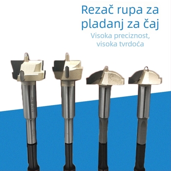 Vrtalica za otvaranje rupa u drvetu i rezbarstvo – nastavak za električnu bušilicu za stol za čaj i pladanj za čaj