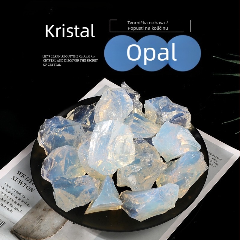 Sirovi opal kamen za kućni dekor, kamen za difuzor aromaterapije, dekor za akvarij i lončanice