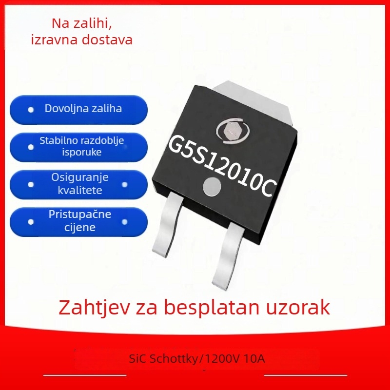 G5S120010C SiC Schottky dioda, visokopotezna dioda