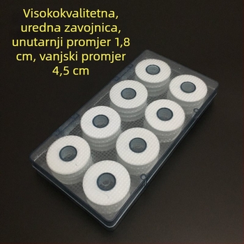 Set kutija za ribolov: kutija za glavnu liniju, organizator linije od silikona, kutija za plovke, držač olova, sjedalo plovke s osam prstena, Space Beans