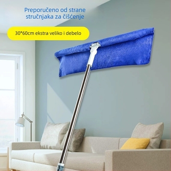 Perforirana krpa za mop za čarobni mop, debeli upijajući mikrovlakneni ručnik za kućno čišćenje podova