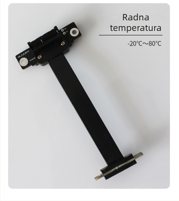 PCIe 1x produžni kabel 3.0 – adapter za mrežnu karticu AX200/AX210 RTL8125B PXE PCIe konektor
