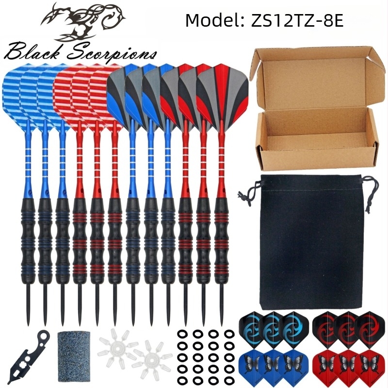 BLACK SCORPIONS 12-dijelni set željeznih šipki u poklon kutiji