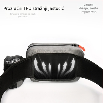 Vodootporna torba za ribolov — višestruka torba za pribor, torba za štapove i opremu, preko ramena