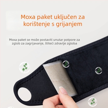 Električni grijaći kaiš za zglob s USB punjenjem, fizioterapija i masaža za zdravlje