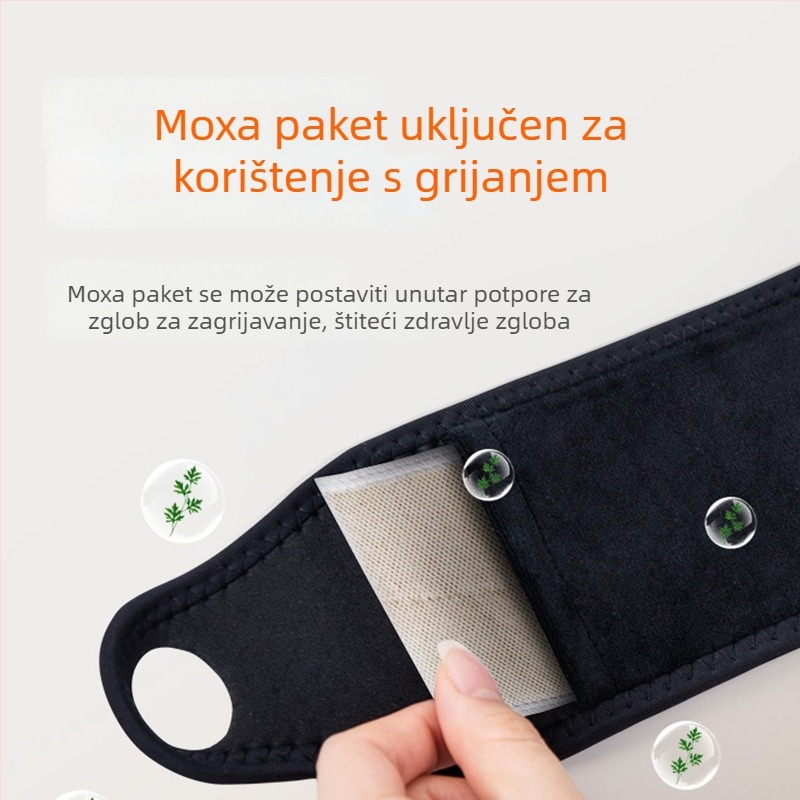 Električni grijaći kaiš za zglob s USB punjenjem, fizioterapija i masaža za zdravlje