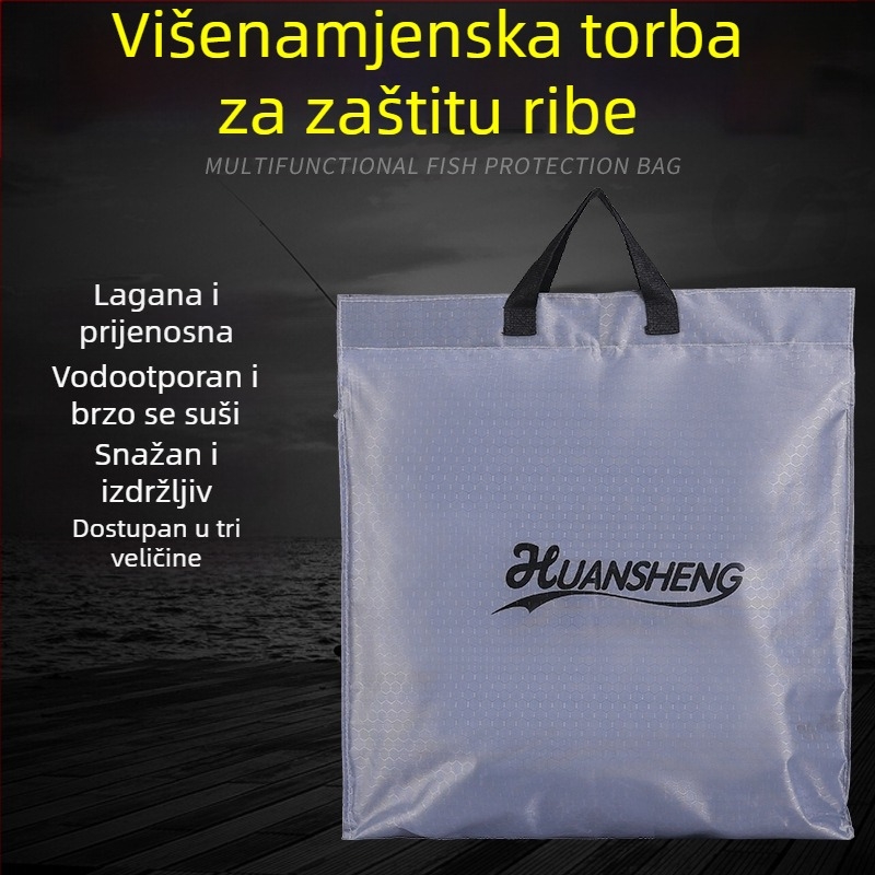 Sklopiva vodootporna torba za ribe s ručkom, višenamjenska debela torba za pohranu opreme za ribolov