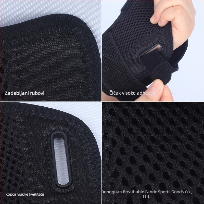 Prozračan fiksni zavoj za palac i zglob, zaštita tetivnog omotača, za odrasle, unisex, pogodno za košarku