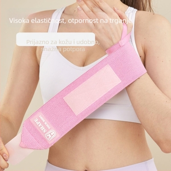Profesionalni zaštitnik zapešća za fitness, prilagodljiva zglobna traka protiv uganuća za dizanje utega