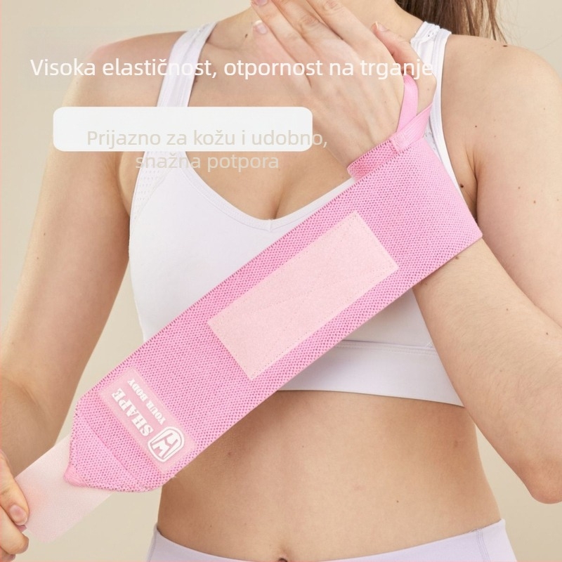 Profesionalni zaštitnik zapešća za fitness, prilagodljiva zglobna traka protiv uganuća za dizanje utega