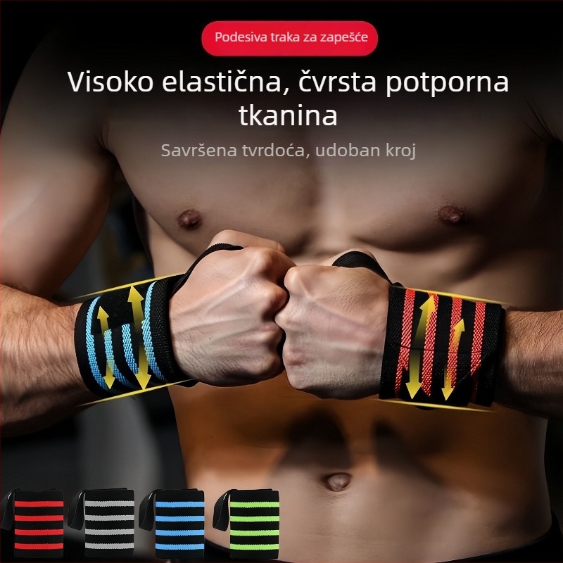 Elastična prilagodljiva podrška zgloba, trak za apsorpciju znoja, sportska zaštita za košarku