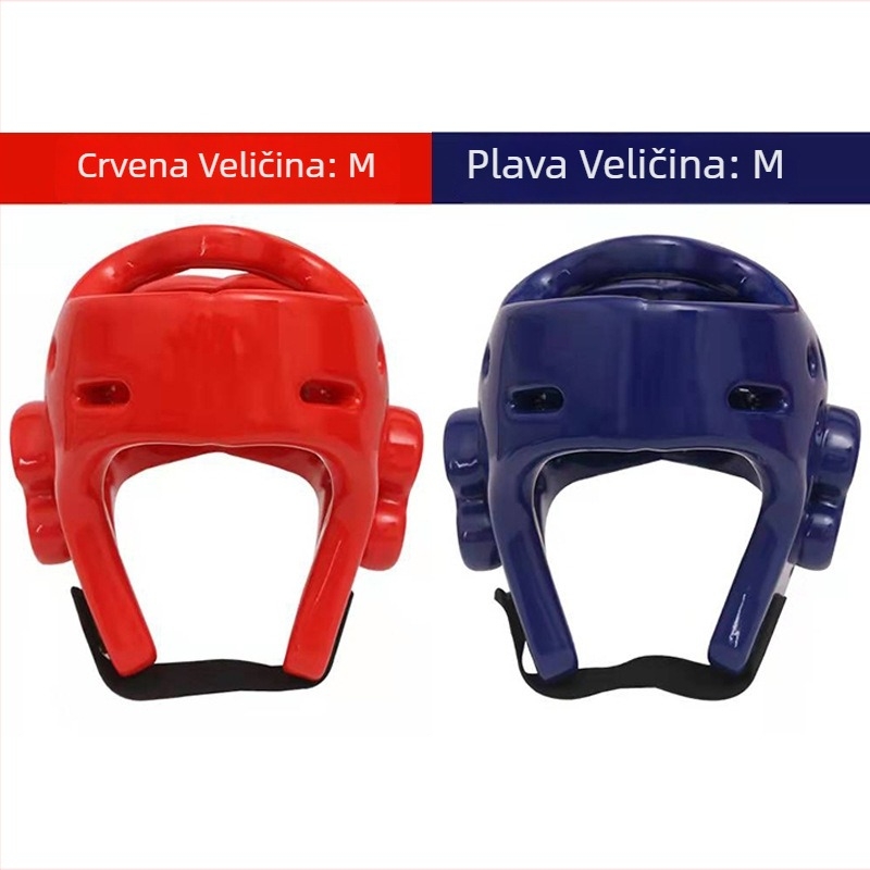 Taekwondo zaštita za glavu, debeli jednokomponentni oblik, s odvojivom maskom za lice, za djecu i odrasle, za sanda i boksa