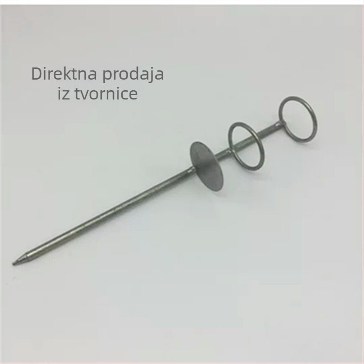 Držač za morsku štap s jednim umetkom i dvostrukim prstenima