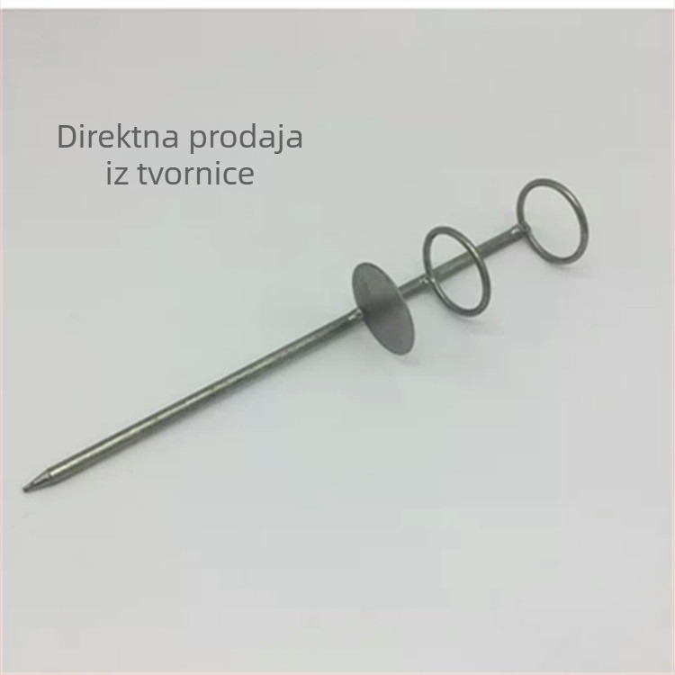 Držač za morsku štap s jednim umetkom i dvostrukim prstenima