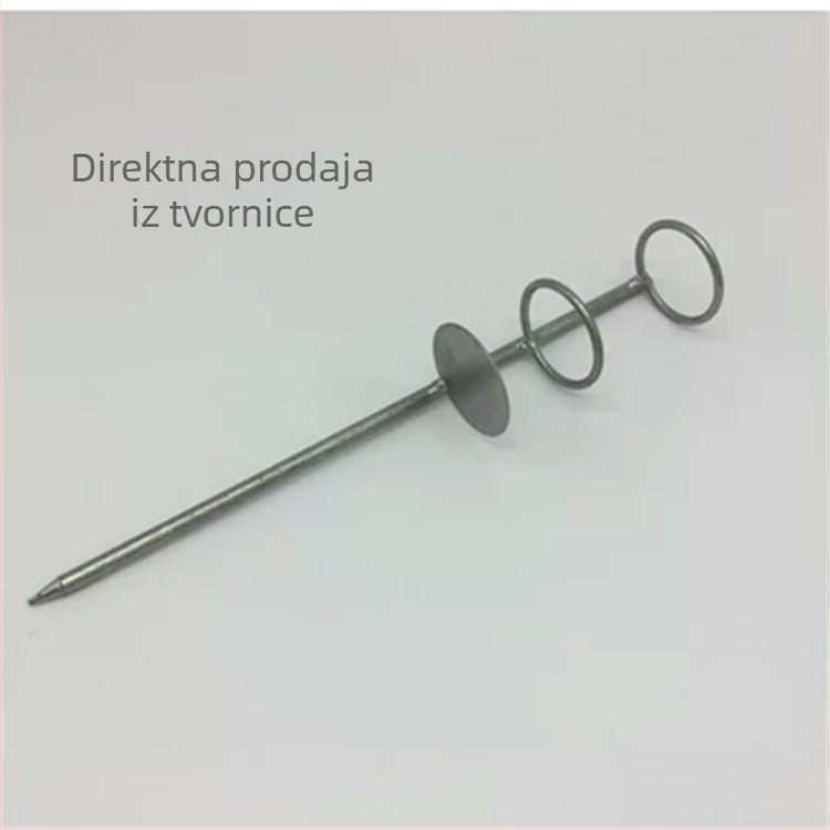 Držač za morsku štap s jednim umetkom i dvostrukim prstenima