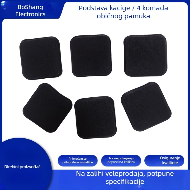 Unutarnja podstava kacige, set od 4 dijela pamučne podloge, EVA pena oblikovana toplom i hladnom prešom za zaštitu glave
