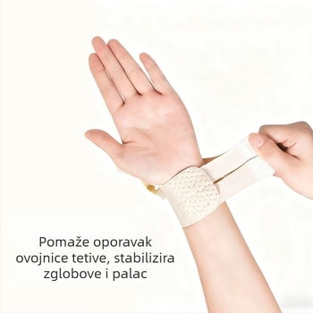 Ultra-tanku potporu za palac i zglob s zaštitom tetive, zaštitna rukavica za palac i zglob, za korištenje s računalnim mišem
