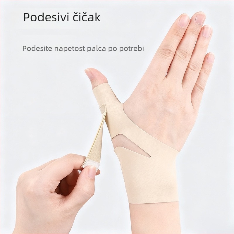 Ultra-tanku potporu za palac i zglob s zaštitom tetive, zaštitna rukavica za palac i zglob, za korištenje s računalnim mišem