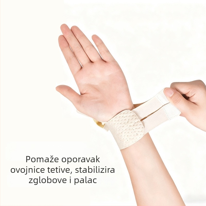 Ultra-tanku potporu za palac i zglob s zaštitom tetive, zaštitna rukavica za palac i zglob, za korištenje s računalnim mišem