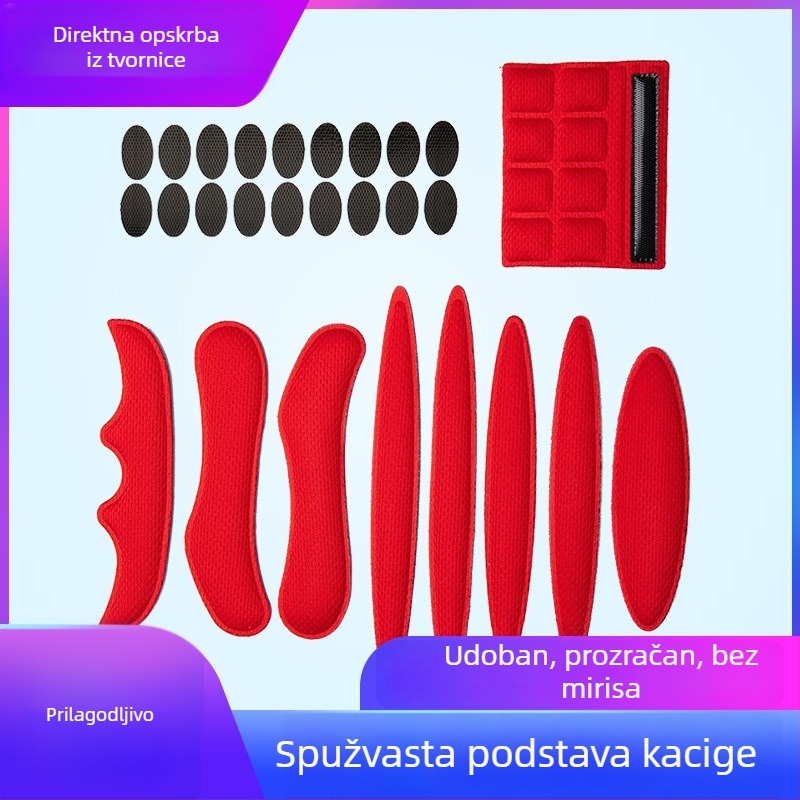 Unutarnja podstava kacige za bicikl, apsorpcija znoja, toplinska izolacija, univerzalno za brdske bicikle
