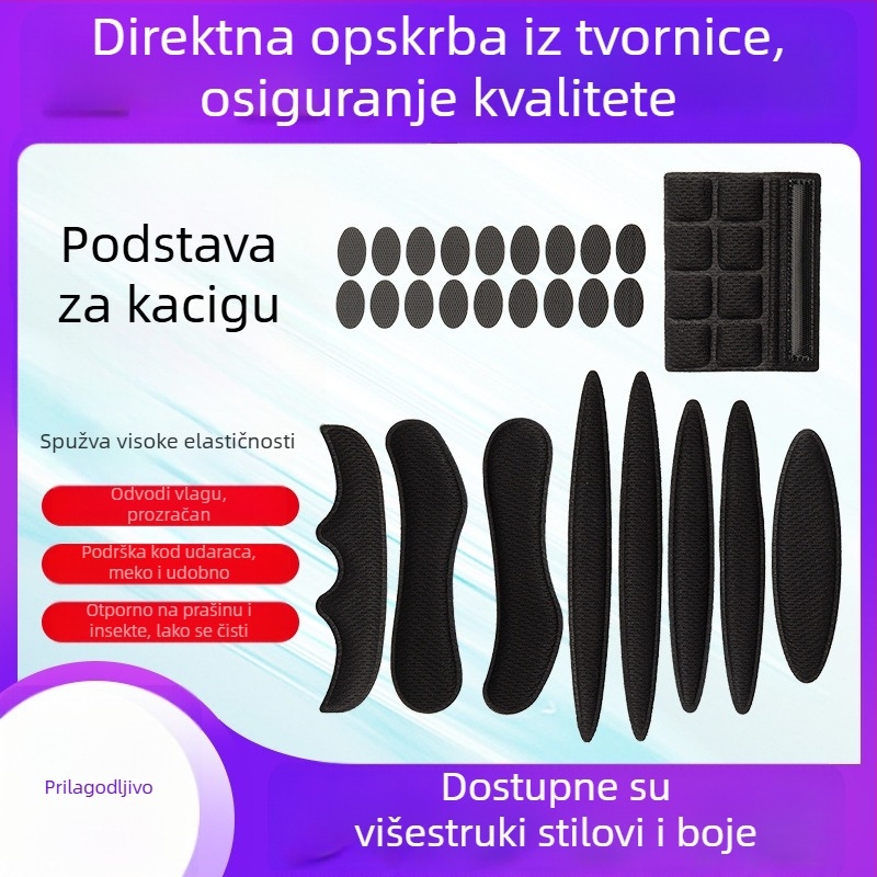 Unutarnja podstava kacige za bicikl, apsorpcija znoja, toplinska izolacija, univerzalno za brdske bicikle