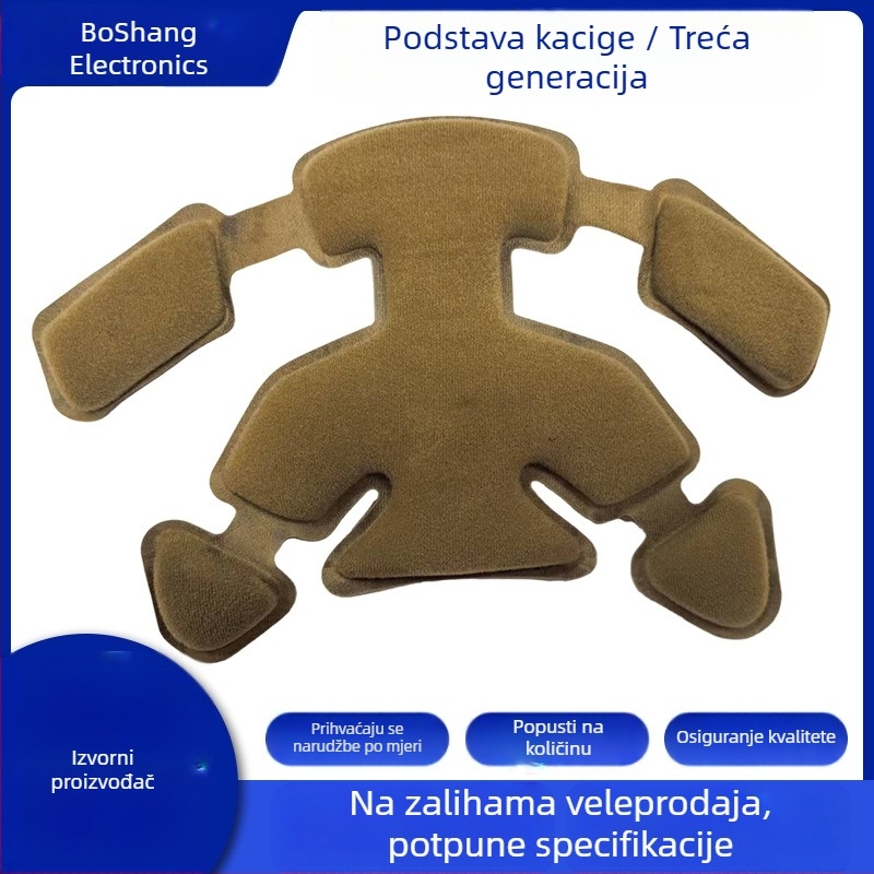 Unutarnja podstava kacige, EVA pjena termoformirana zaštita glave, treća generacija