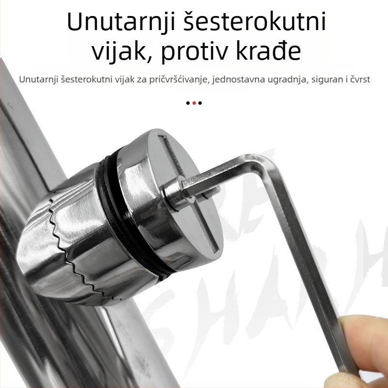 Držač štapa za ribolov od nehrđajućeg čelika 316