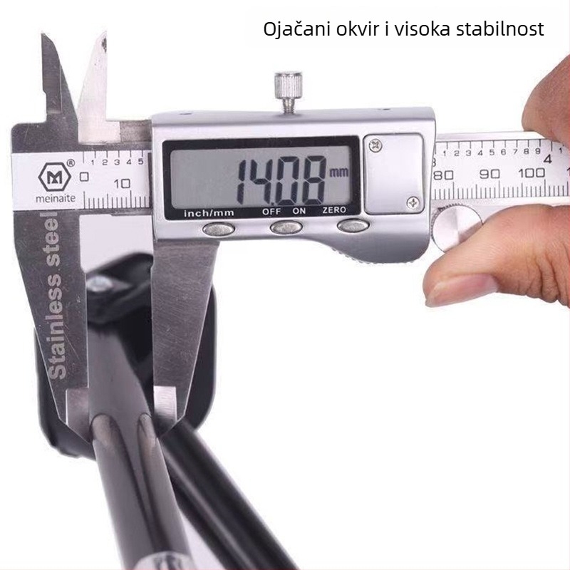 Vanjska prijenosna sklopiva stolica, lagana stolica za dom, sklopivi stol za ribolov s prostorom za pohranu