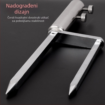 Wei Guan nehrđajući čelik – zemni klin za ribolovni kišobran, višenamjenski stalak