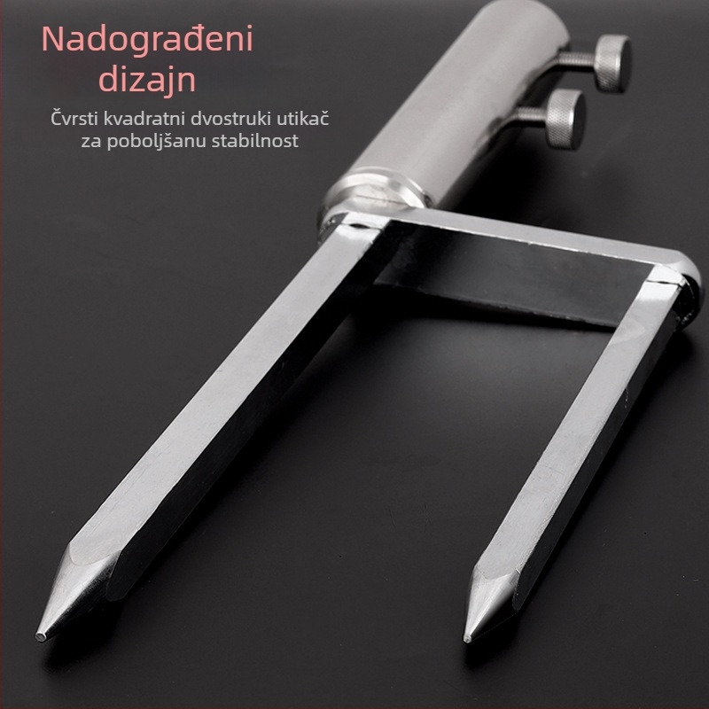 Wei Guan nehrđajući čelik – zemni klin za ribolovni kišobran, višenamjenski stalak