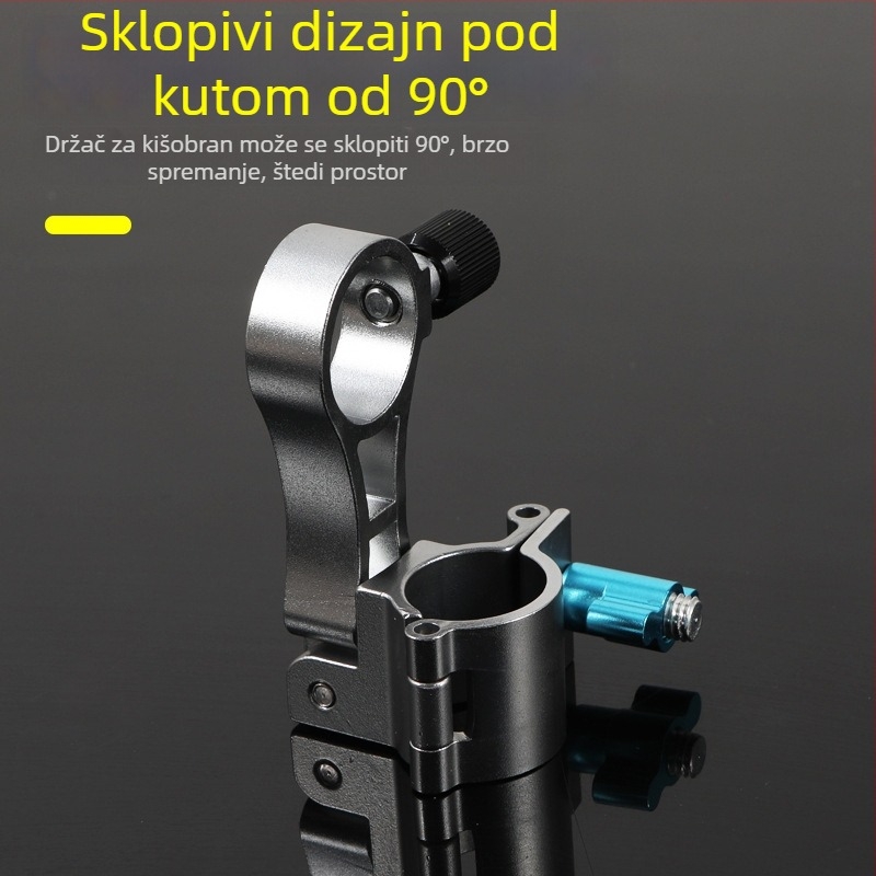 Par sklopivih nosača kišobrana za kolica – univerzalni nosač kišobrana za ribarsko sjedalo i kolica, aluminijska legura