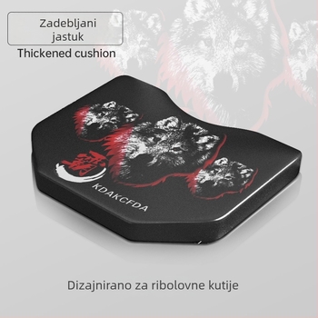Jastučić za sjedalo ribolovne stolice od memorijske pjene s prisavkama