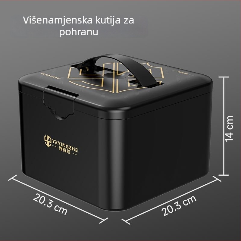 Kutija za skladištenje za kampiranje i ribolovne potrepštine, prijenosna kutija za udice i alate